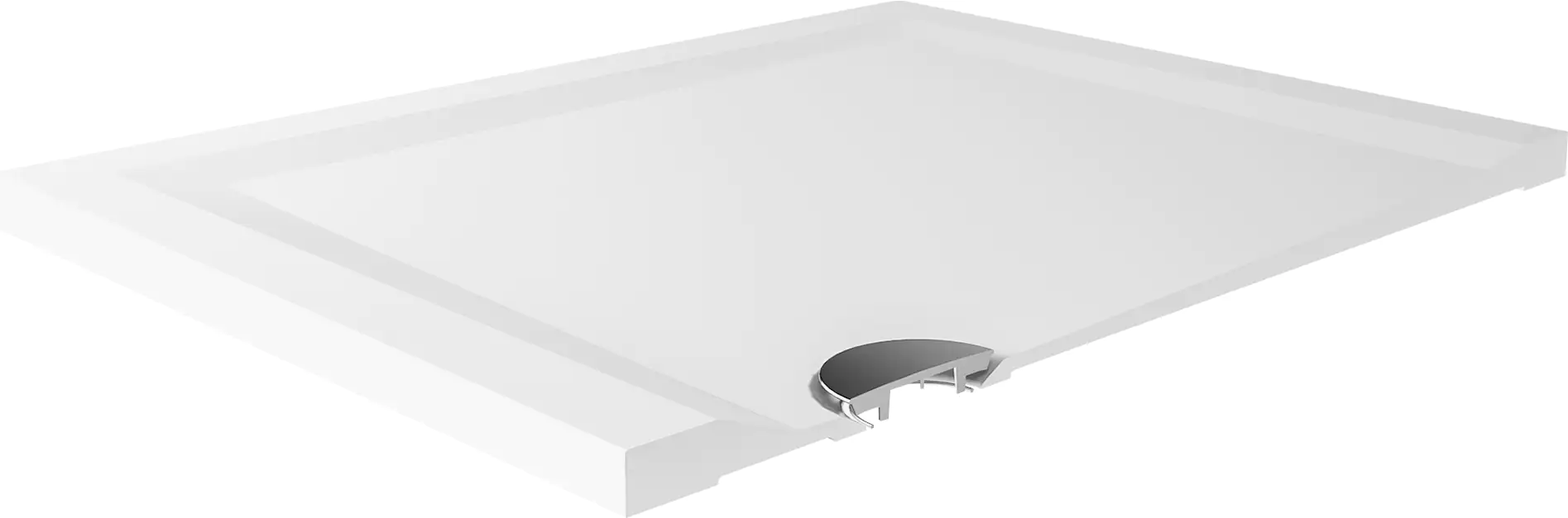 Breuer Flat Line Design Quadratduschwanne 90 x 90, Mineralguss, weiß Breuer Flat Line Design Quadratduschwanne 90 x 90, Mineralguss, weiß