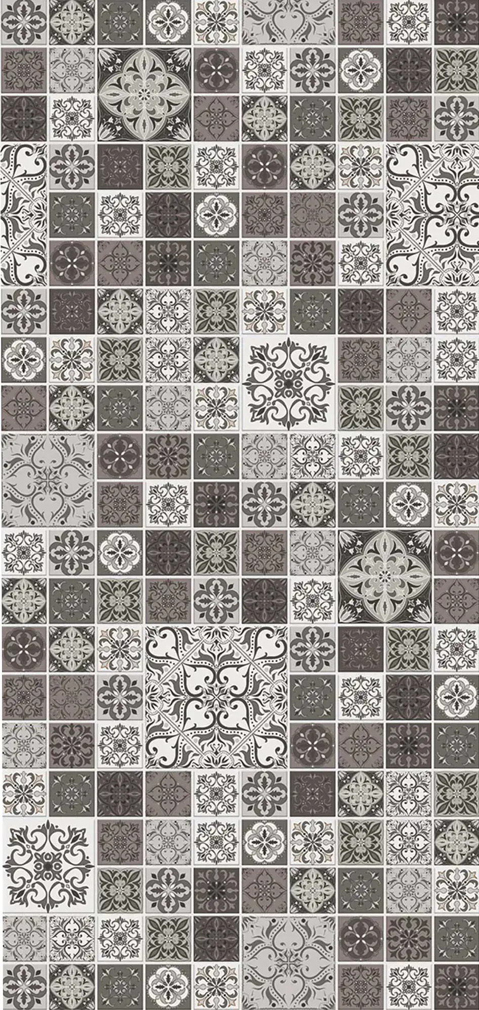 Breuer Duschrückwand Marokkanische Fliese Dekor 100 x 210 x 0,3 cm