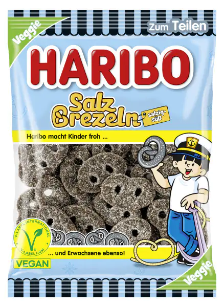 Haribo Fruchtgummi Salzbrezeln 175 g