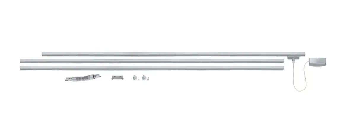 Paulmann URail Schienen- Basissystem chrom matt 3,10 m max. 1.000 W Paulmann URail Schienen- Basissystem chrom matt 3,10 m max. 1.000 W