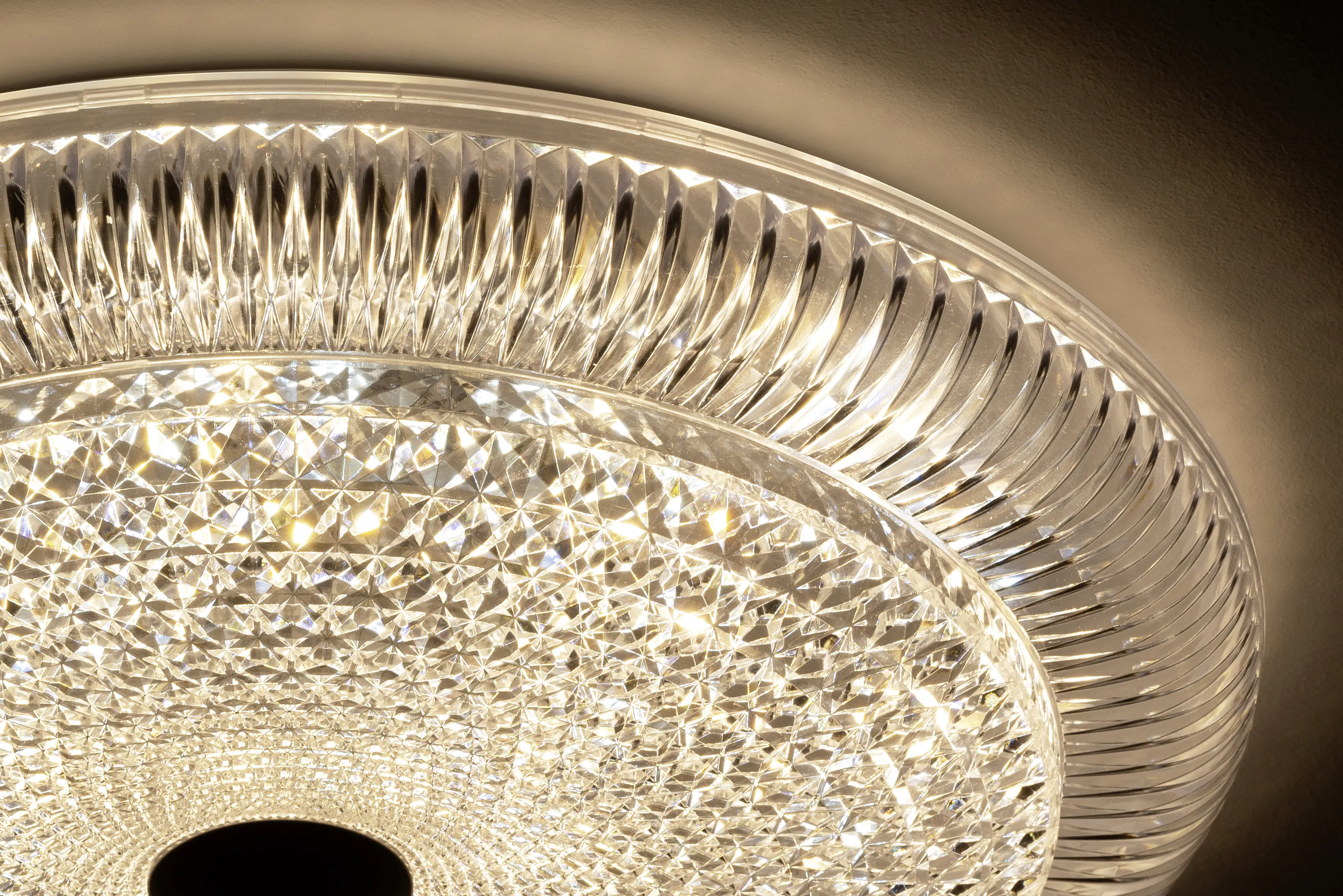 4064252000405_2768735 MegaLight LED Deckenleuchte Shining Crystal Fernbedienung Farbwechsel