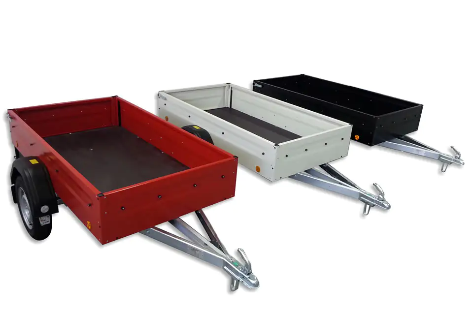 TPV PKW-Anhänger TL-EU2 schwarz pulverbeschichtet ungebremst 750kg