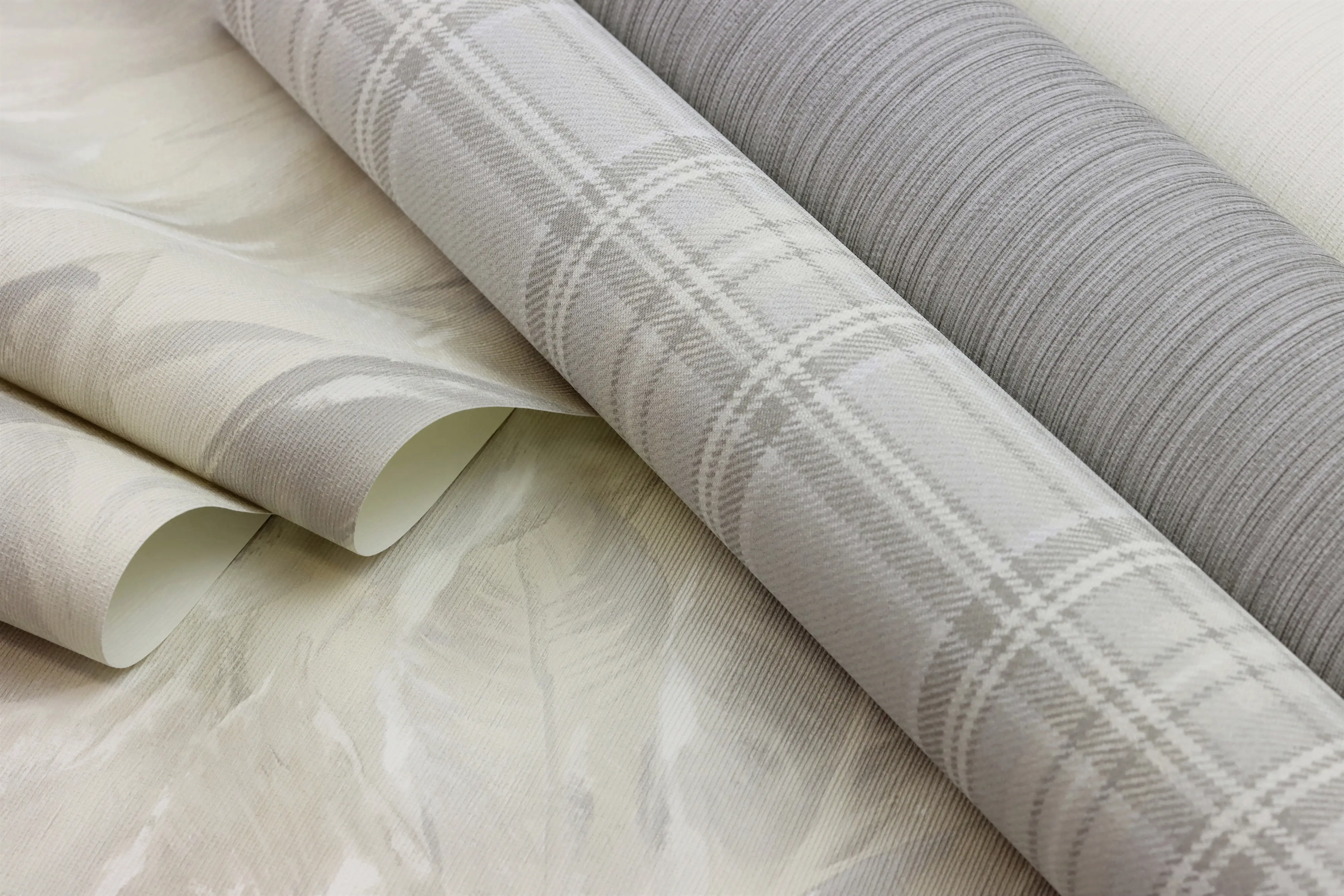 Rasch Vliestapete 537604 Weiß-Offwhite Uni 10,05 m x 0,53 m