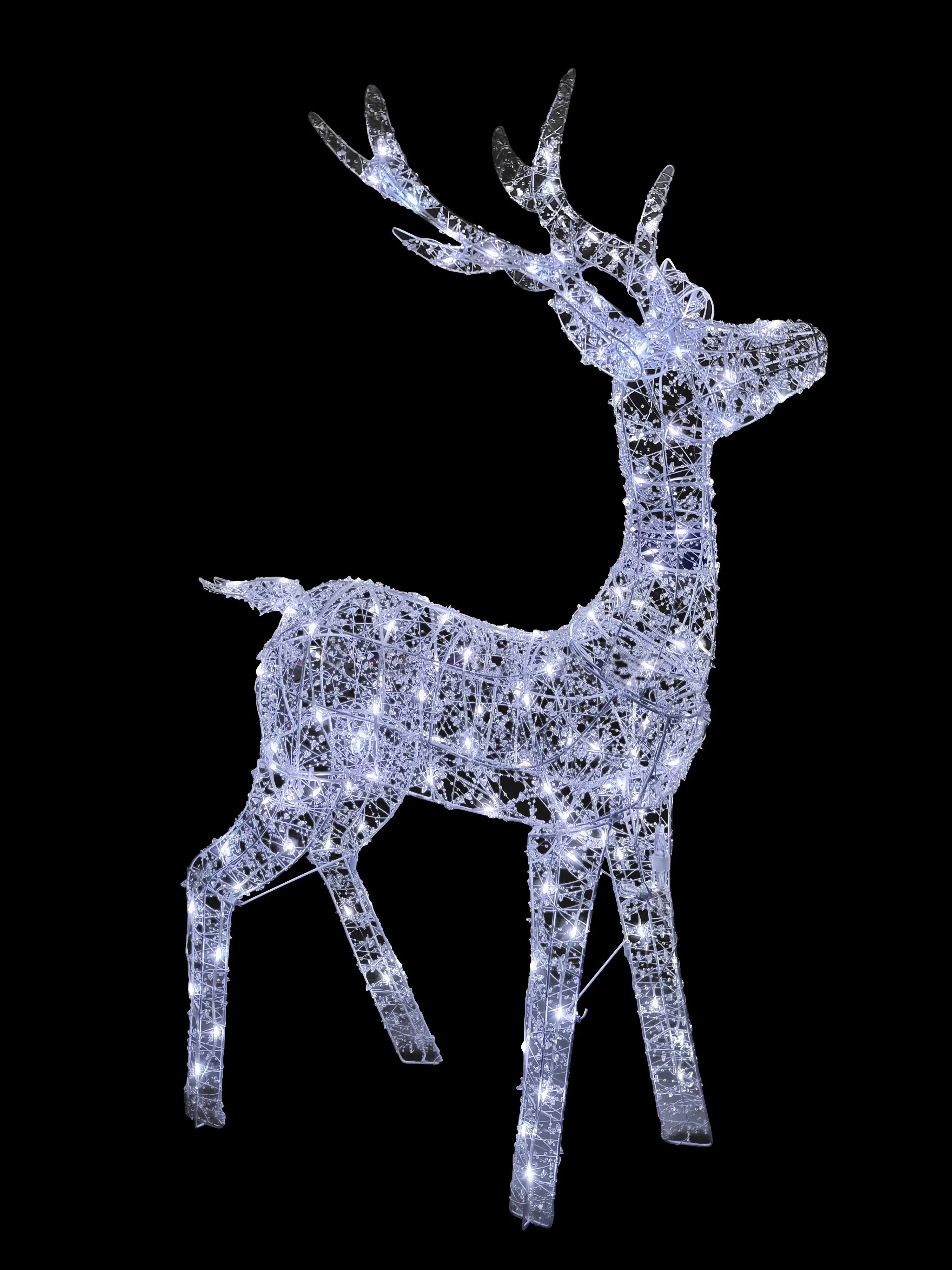 TrendLine LED Dekofigur Rentier 130 cm kaltweiß