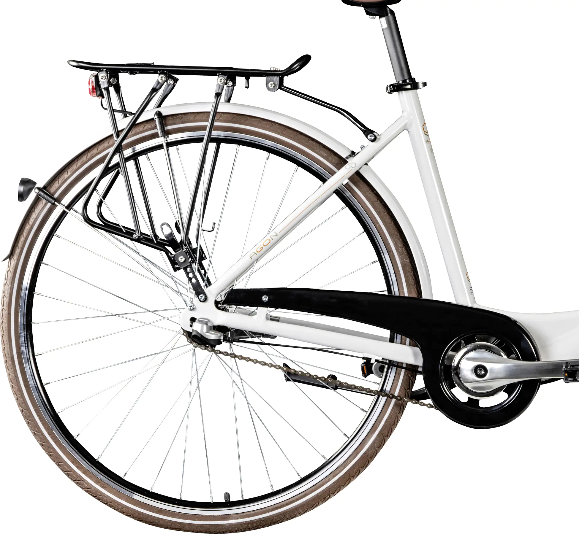 Agon Cityrad Life 28 Zoll RH 48cm 3-Gang weiß