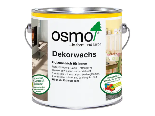 Osmo Dekorwachs 750 ml intensi weiß matt