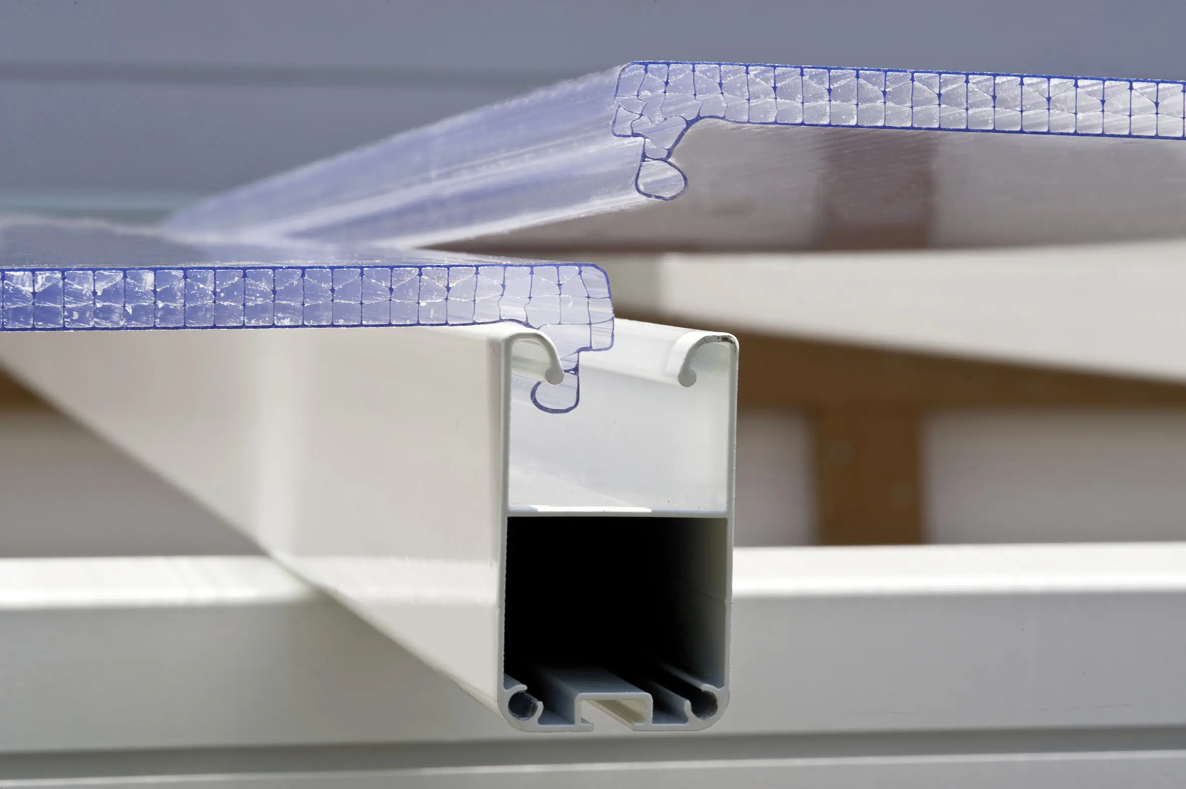 Canopia Terrassenüberdachung Feria  730 x 294 cm weiß