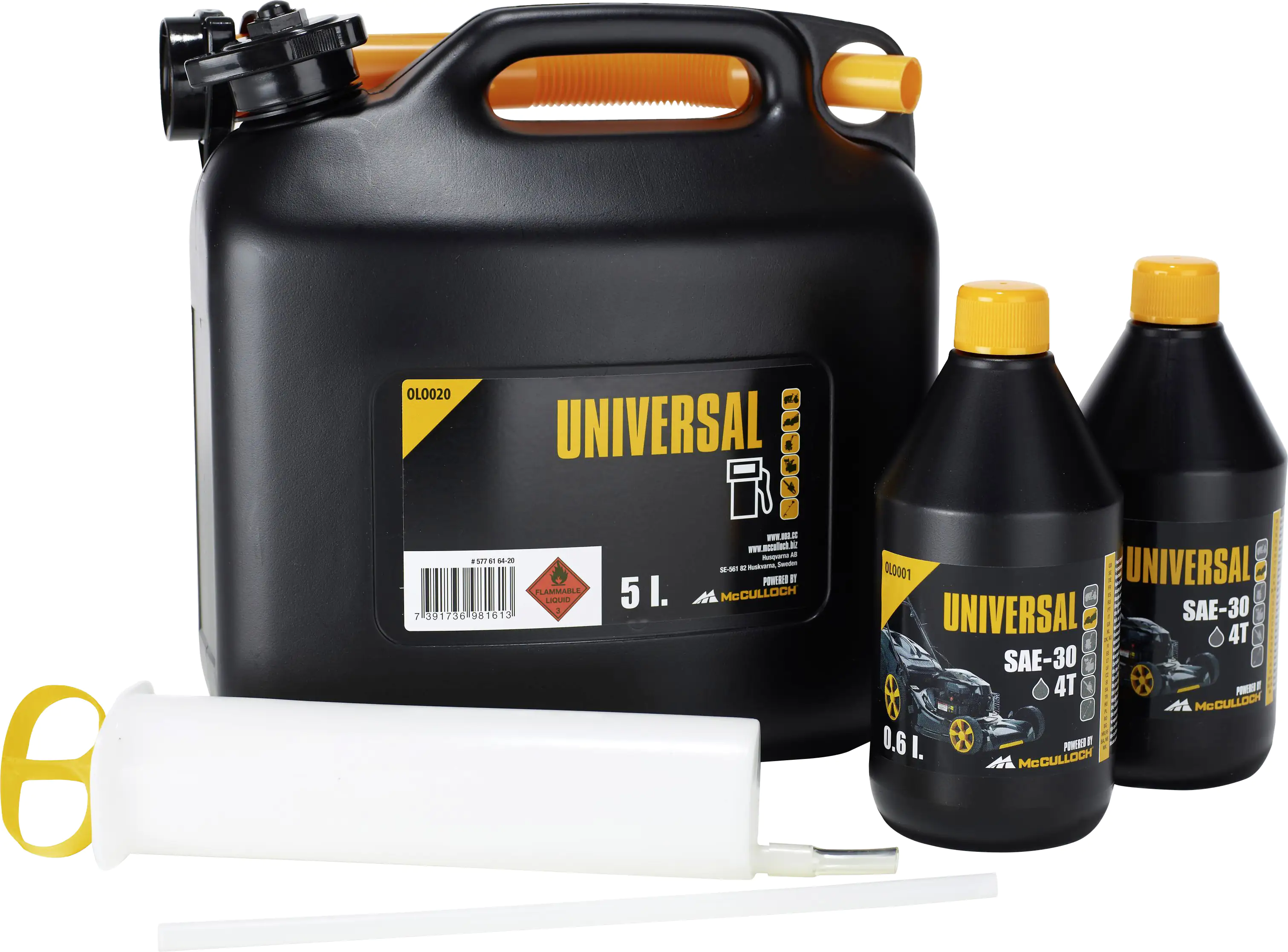 McCulloch Starter-Set für Rasenmäher