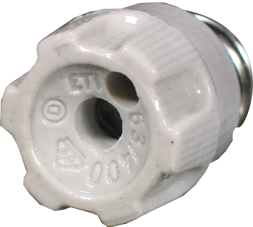 Schraubkappe D02 Neozed, E 18, 63 A, Keramik