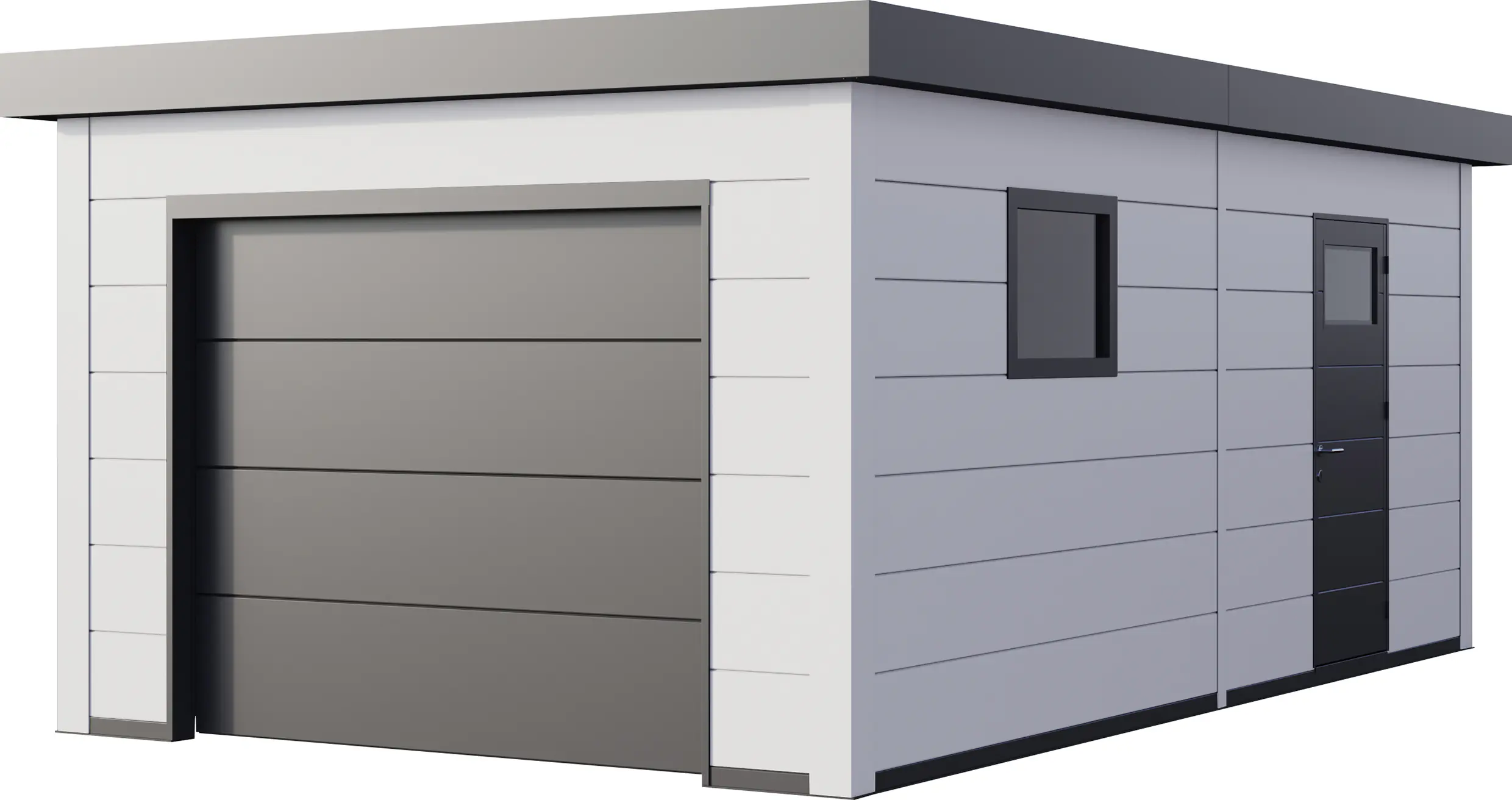 Telluria Garage 3663G EW weiß 358 x 628 cm