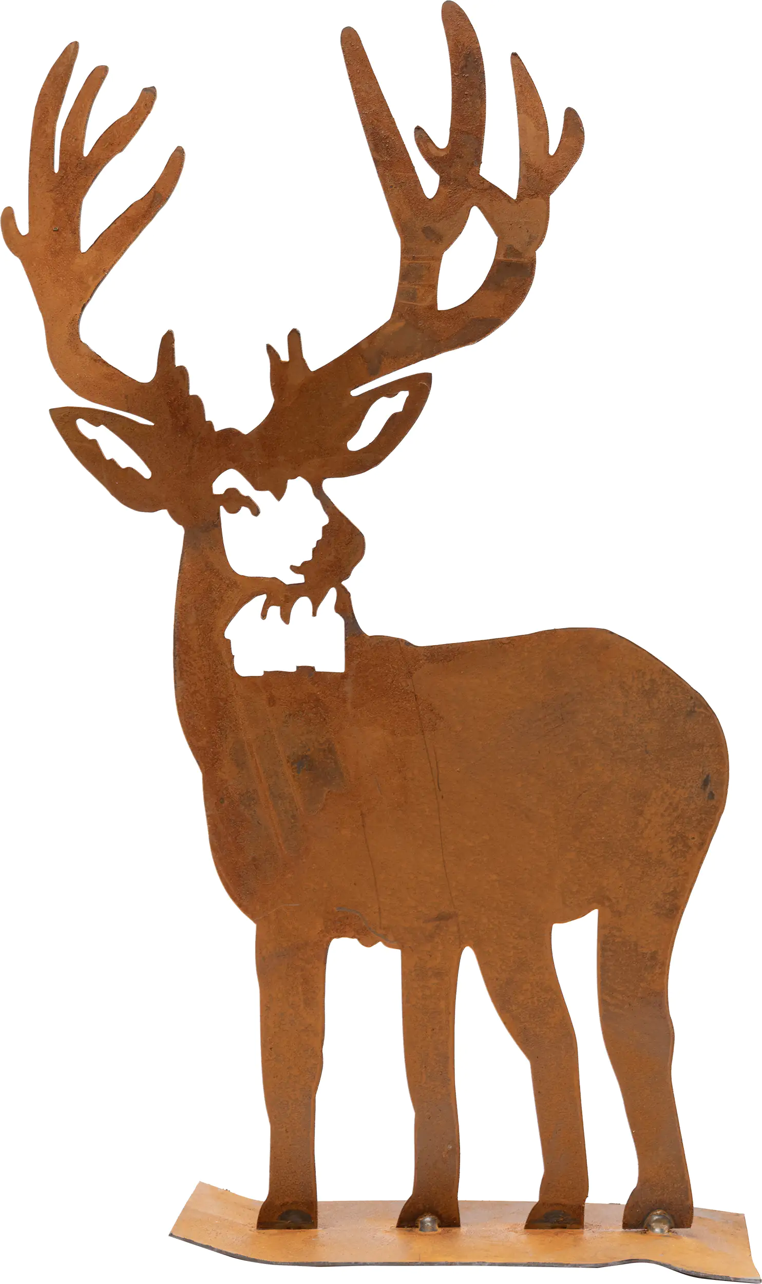 4333692395700_01 TrendLine Dekofigur Metall Rentier 30 x 18 cm rost