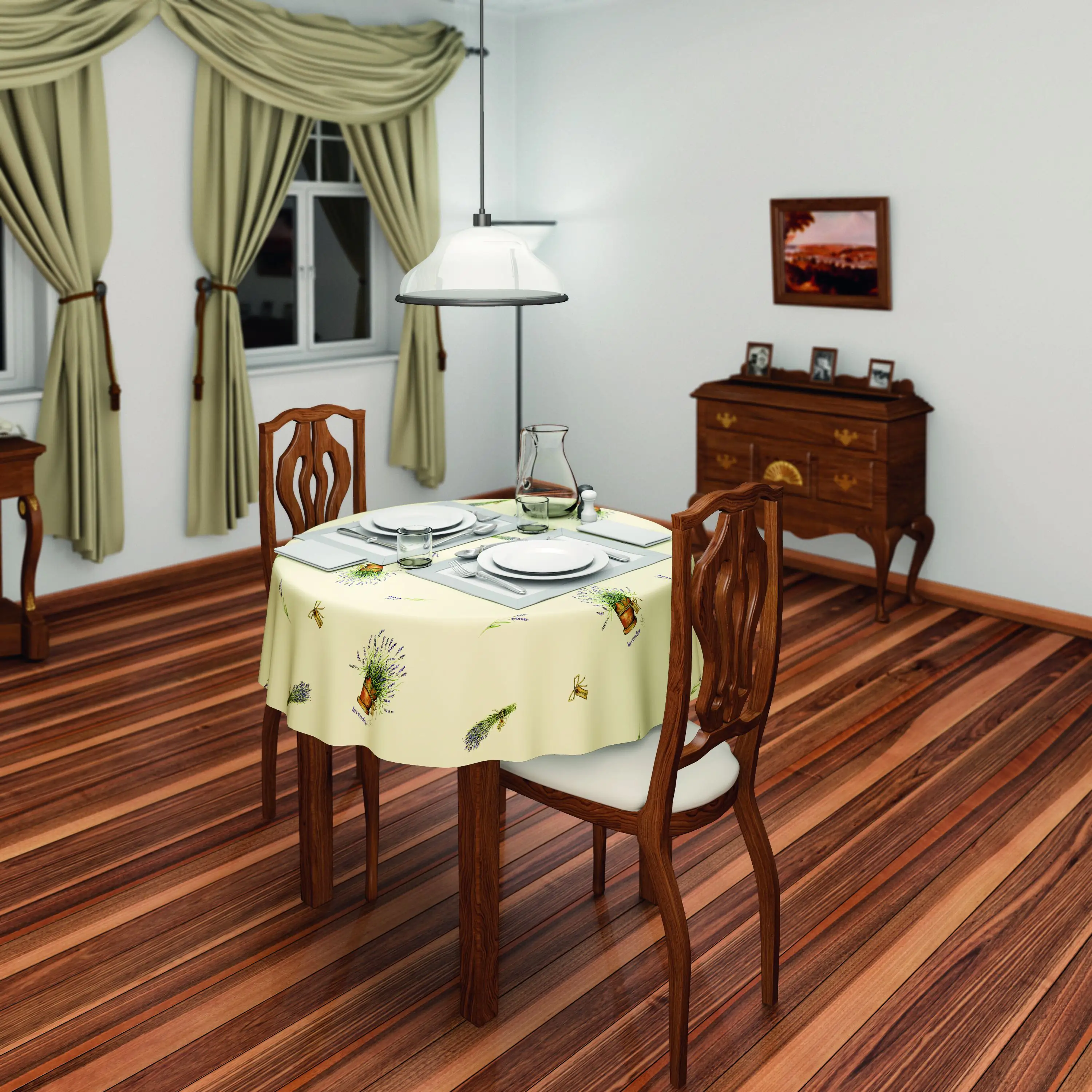 d-c-table Tischbelag Manhattan Larissa, 140 cm