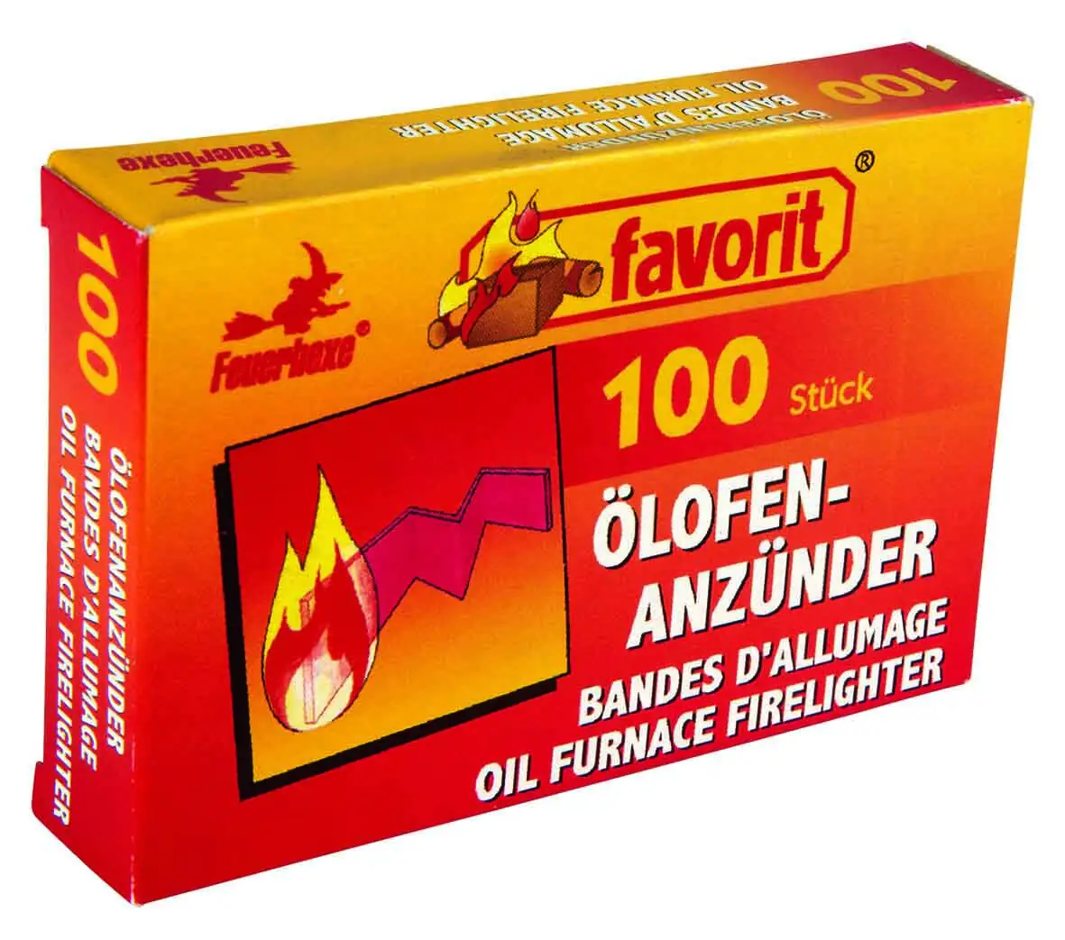 Favorit Ölofenanzünder 100 Stück