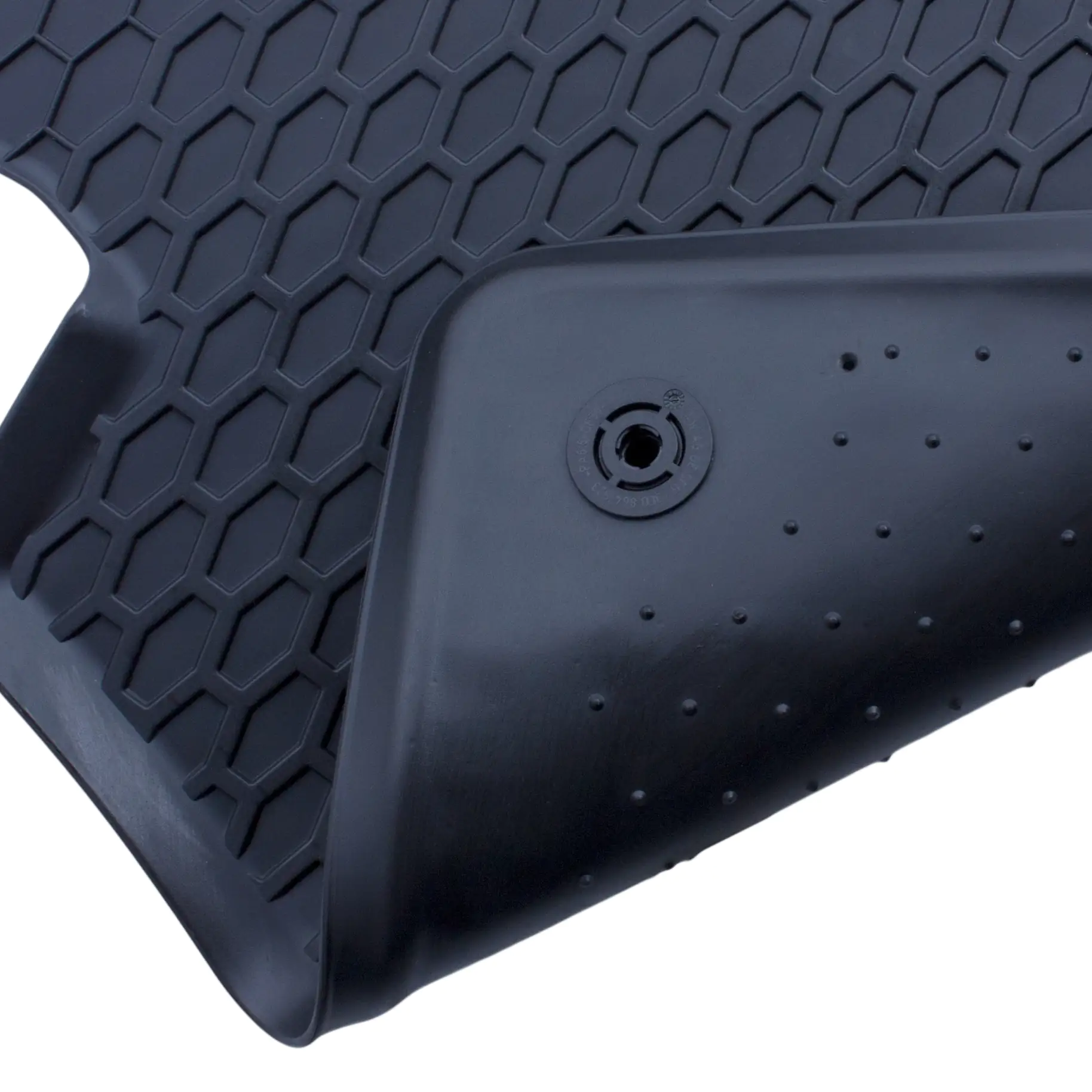 Walser Passform Fußmatten Gummi RubberLine für Audi A3, VW Golf VII, Seat Leon 2013-Heute, VW Golf V