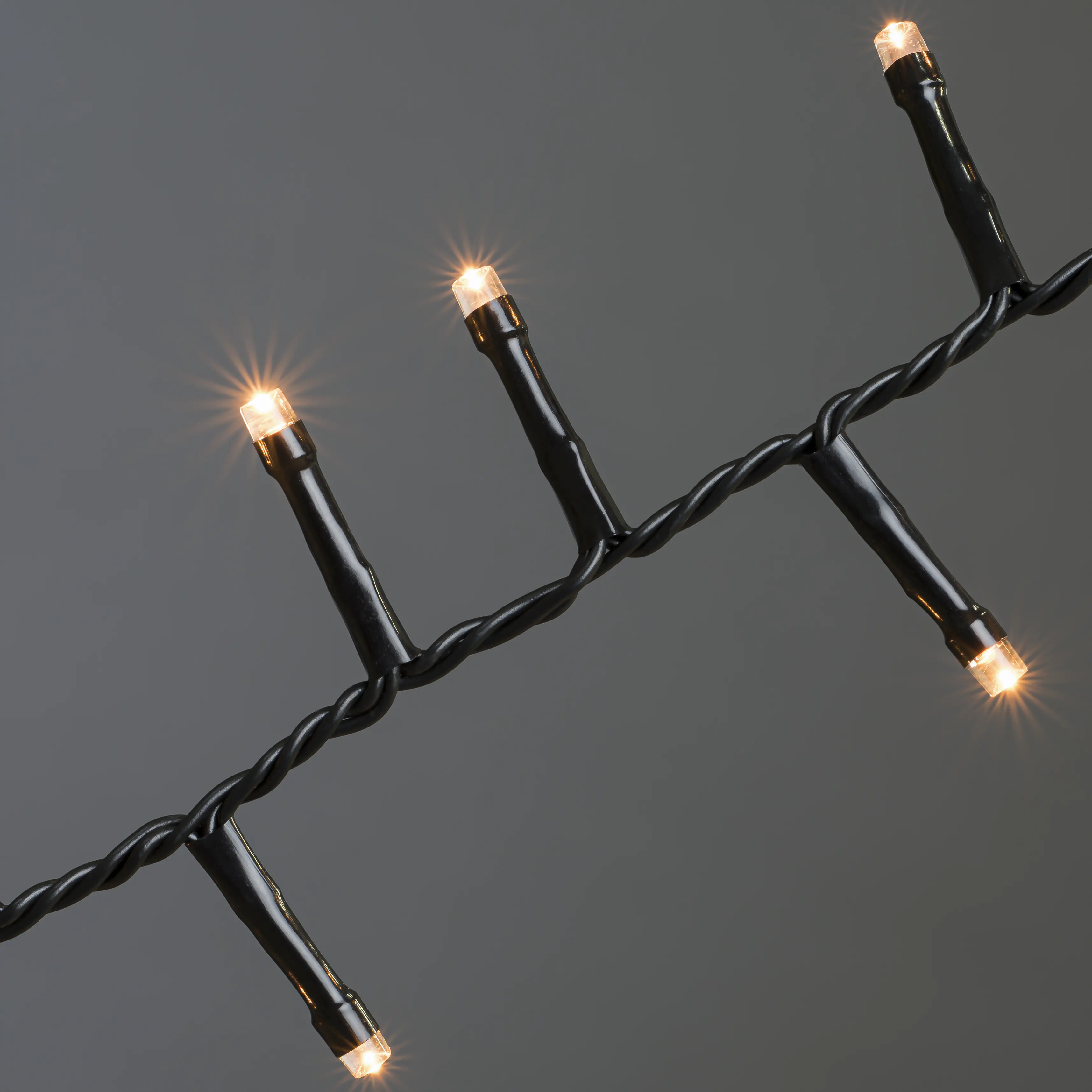 Konstsmide LED-Lichterkette Innen 7,38 m bernsteinfarben