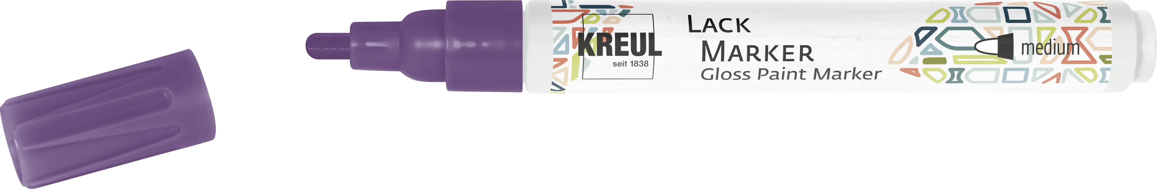 Kreul Lack Marker medium violett 2 - 4 mm