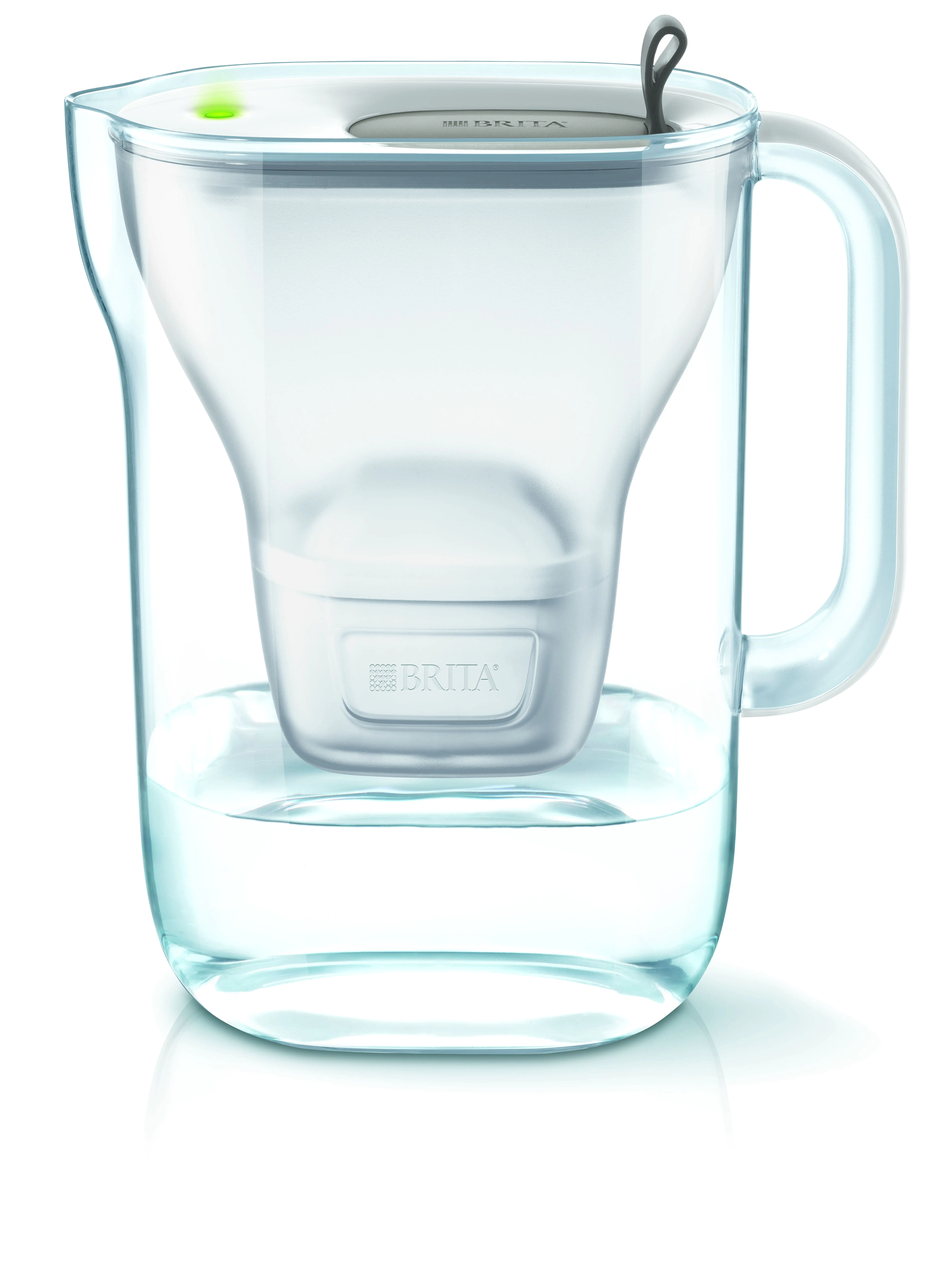 Brita Wasserfilter Style lichtgrau 2,4 L Füllmenge