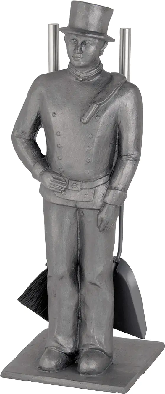 Alpertec Kamingarnitur Kaminkehrer 3-teilig