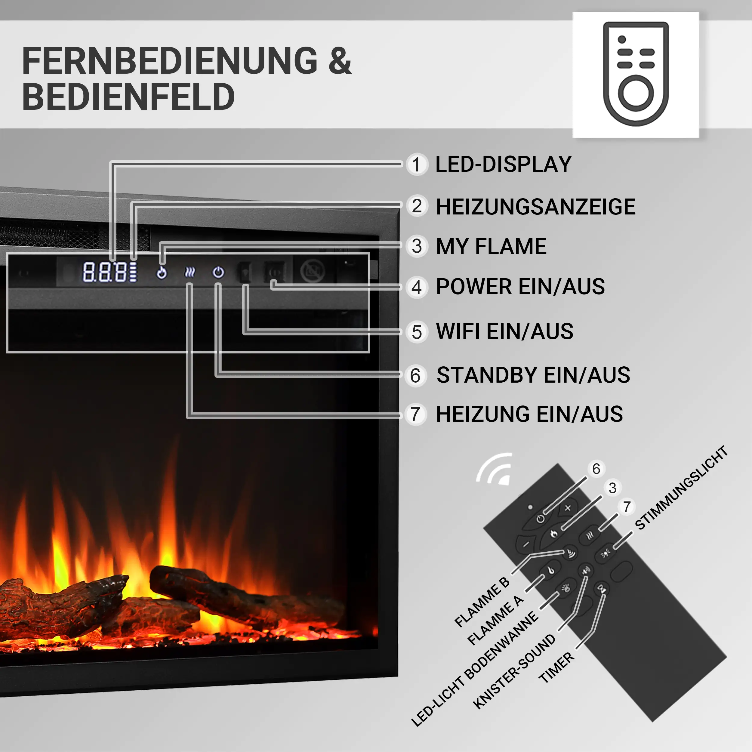 Balderia Elektrokamin schwarz Athena 36 1000/1500 Watt 49,5 x 92,8 cm Balderia Elektrokamin schwarz Athena 36 1000/1500 Watt 49,5 x 92,8 cm