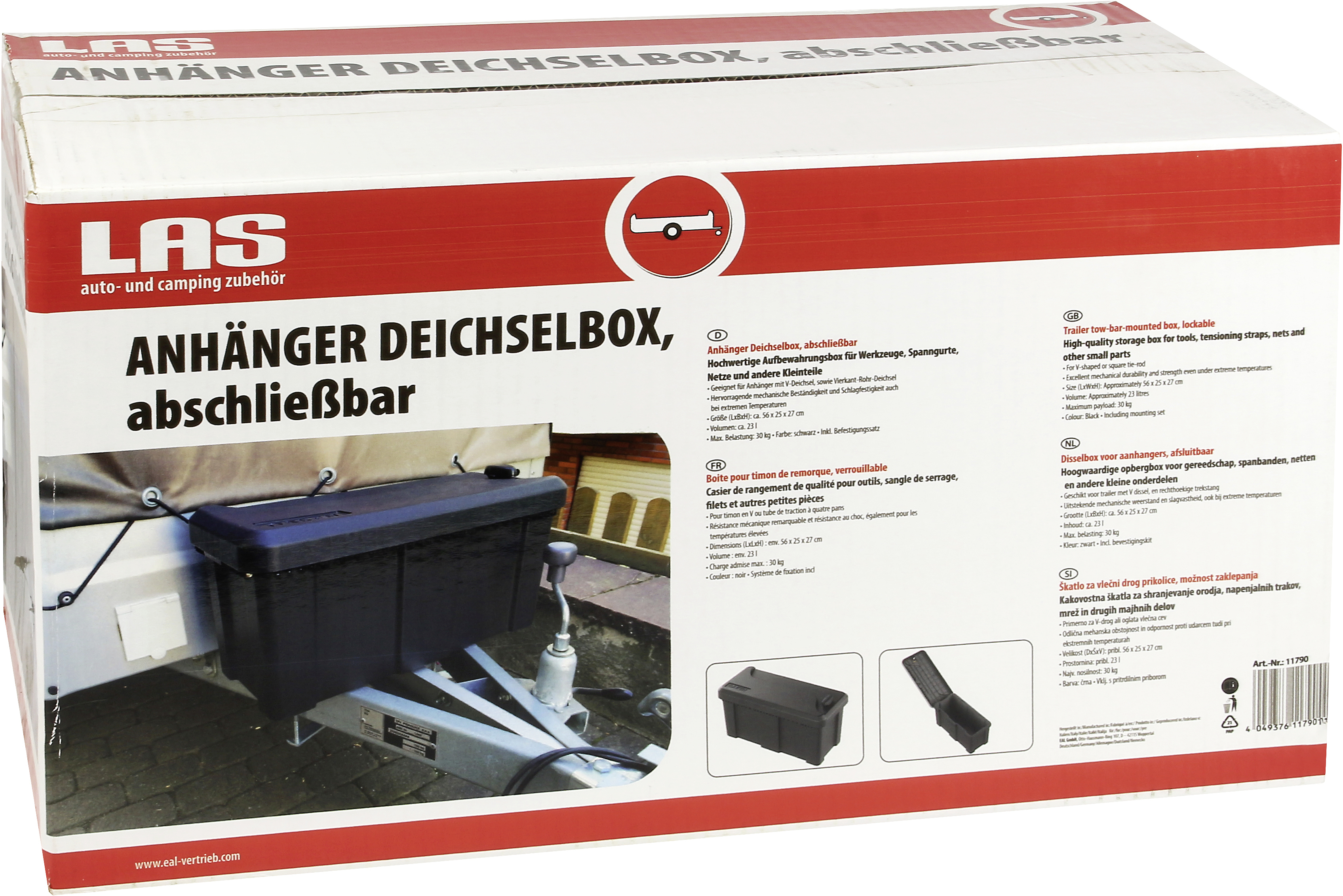 LAS Anhänger Deichselbox abschließbar LAS Anhänger Deichselbox abschließbar