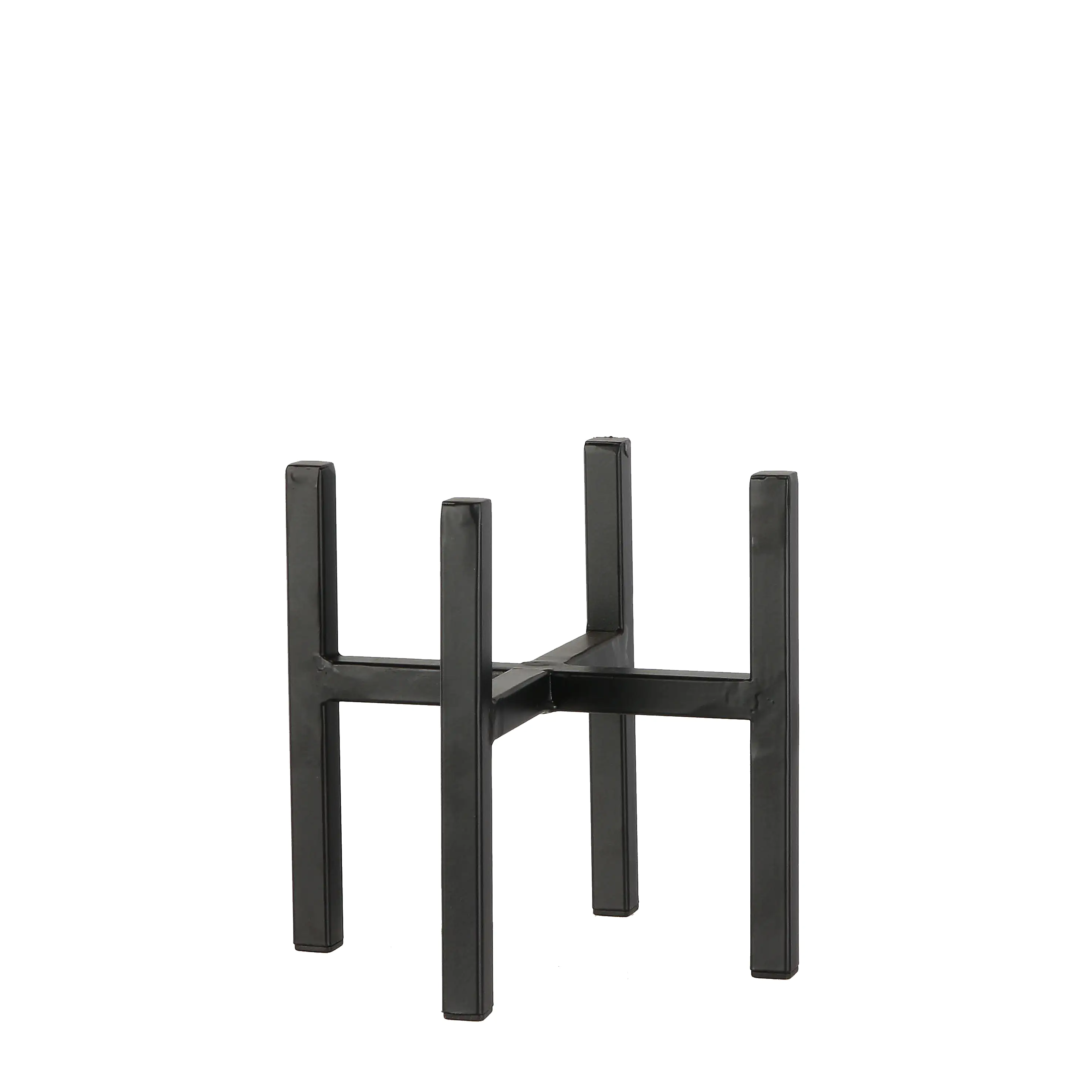 8718861583519 Mica Pflanzenständer Ascot schwarz schwarz, 14 x 14 x 16 cm