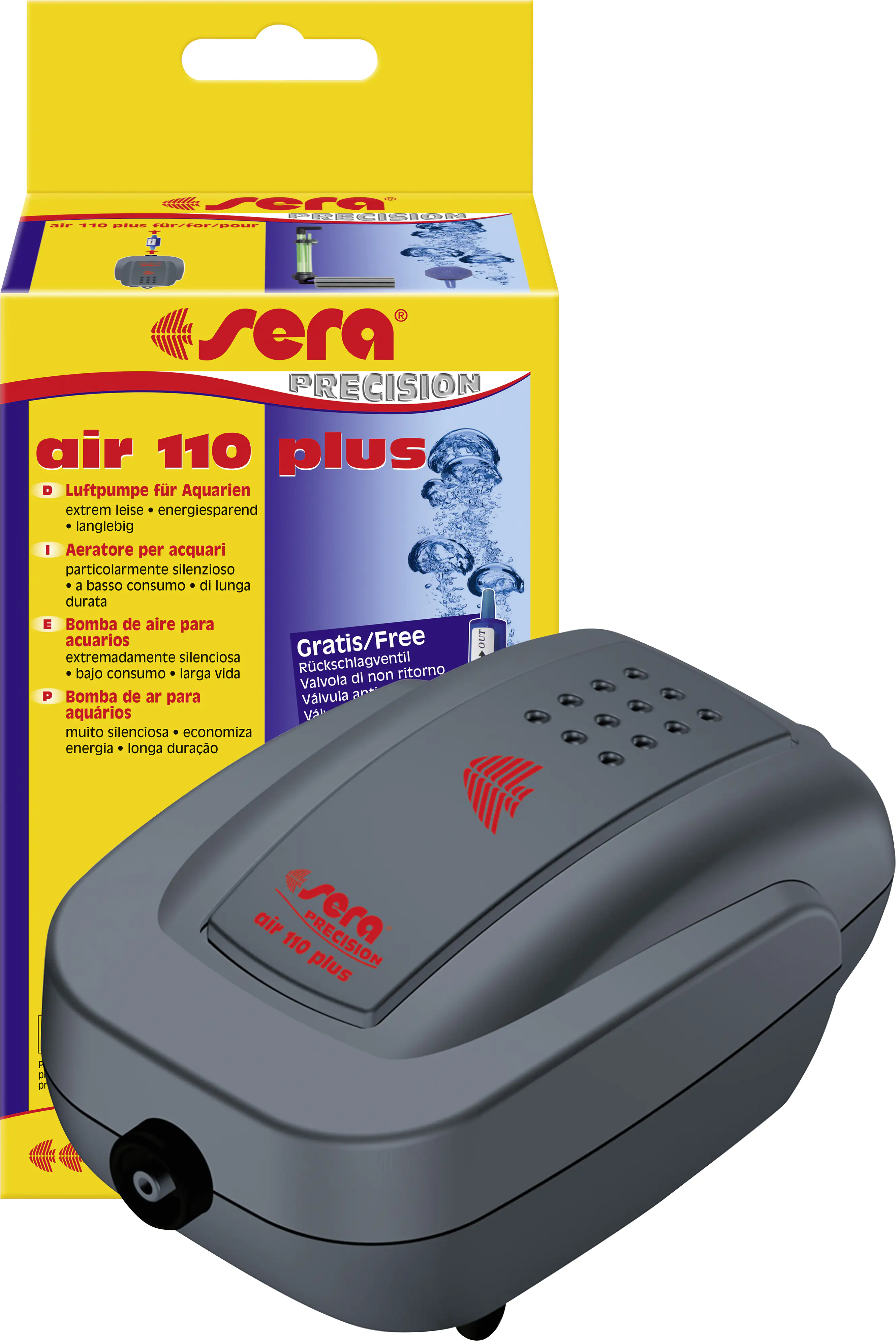 Sera Aquarienzubehör Luftpumpe Air 110 Plus Sera Aquarienzubehör Luftpumpe Air 110 Plus