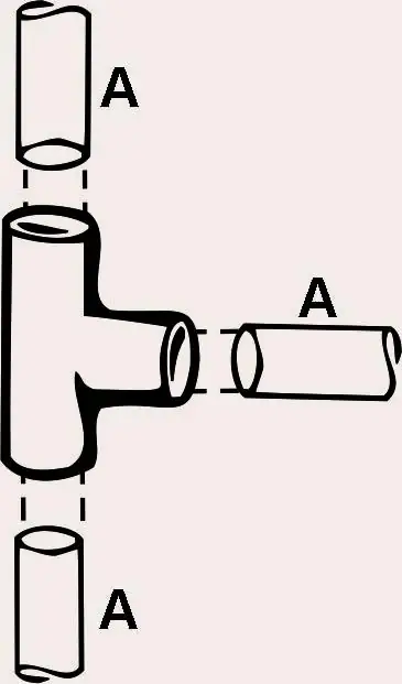 Cornat Löt-T-Stück Fitting Ø 28 mm