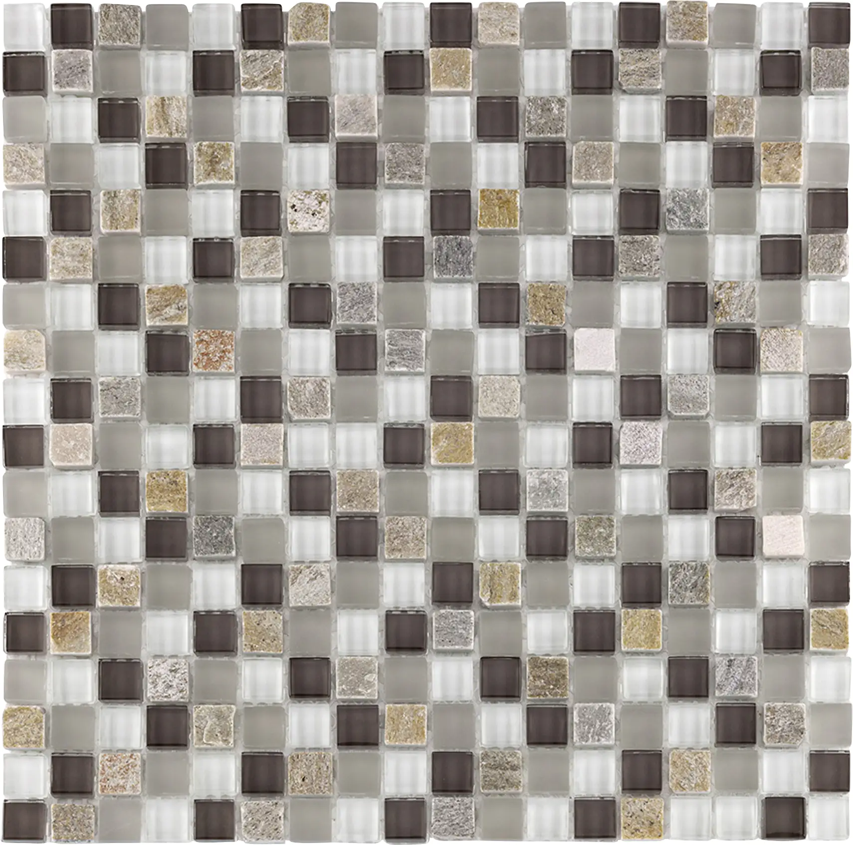 Mosaikfliese Rustica Mini 30 x 30 cm beige-grau Steinmaß: ca. 1,5 x 1,5 cm Mosaikfliese Rustica Mini 30 x 30 cm beige-grau Steinmaß: ca. 1,5 x 1,5 cm