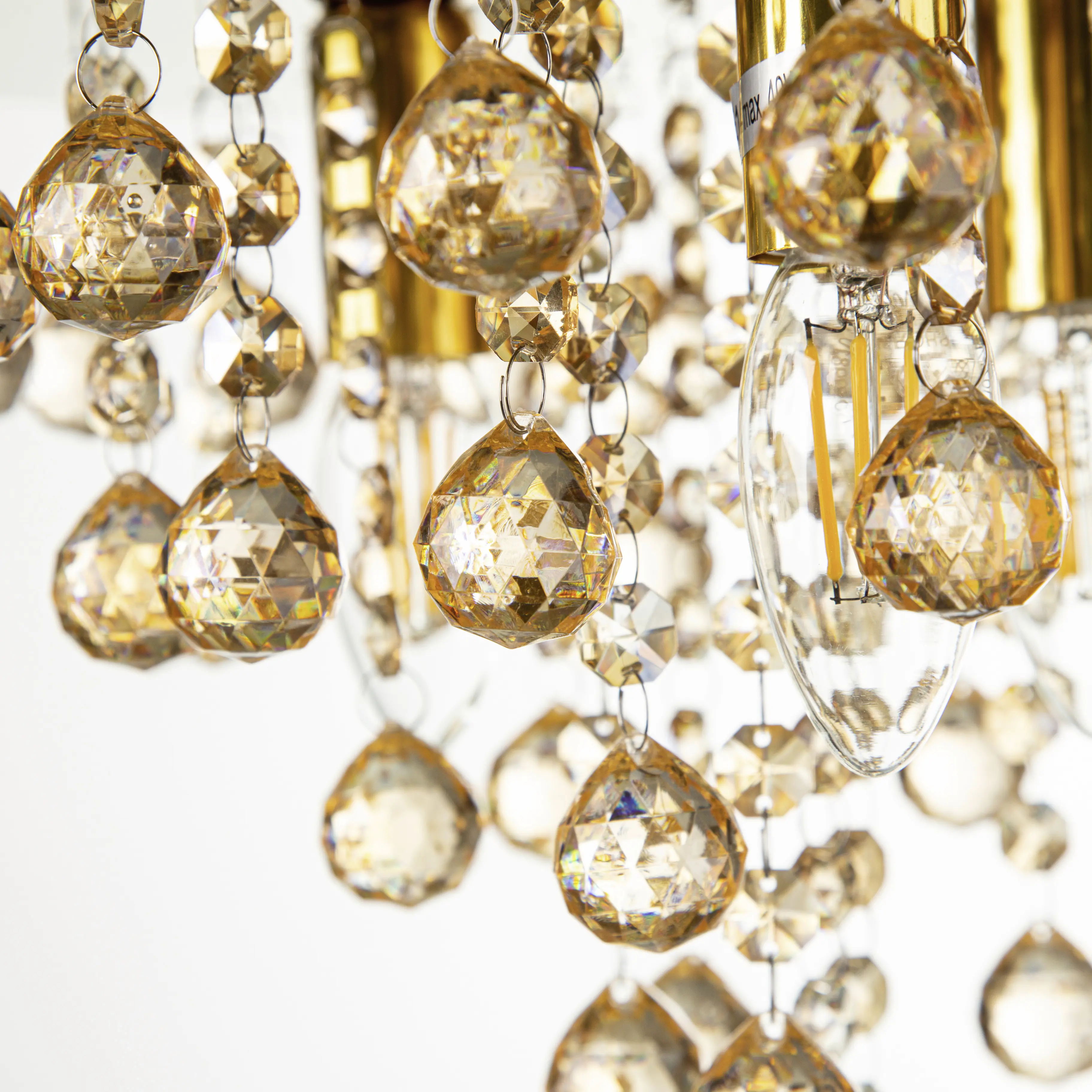 Globo Deckenleuchte London 46 x 26 cm (Ø x H) goldfarben