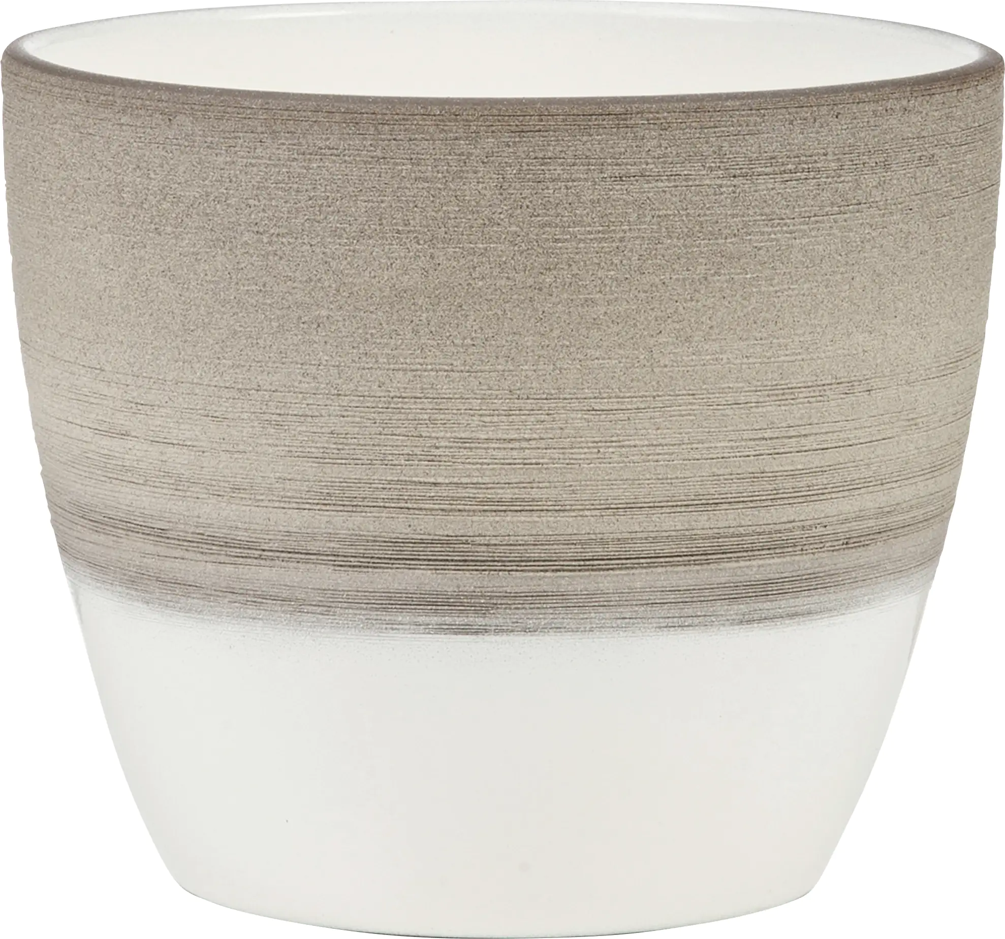 Scheurich Übertopf Serie 950 Ø 14 x 13 cm espresso cream