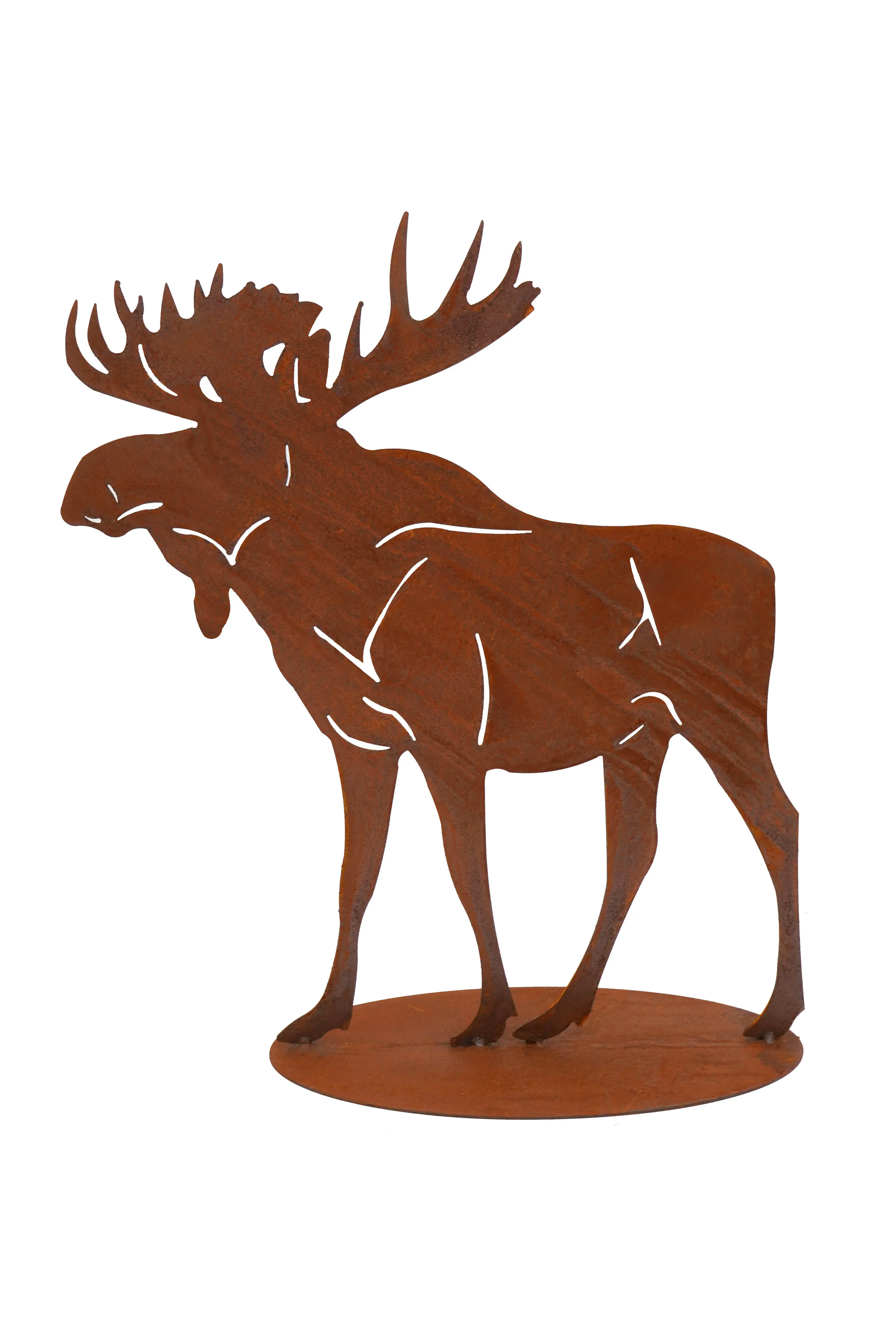 Badeko Elch Rudolf 40 x 30 cm rostoptik Badeko Elch Rudolf 40 x 30 cm rostoptik