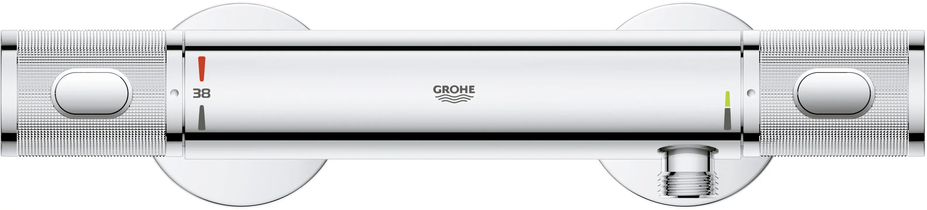 Grohe Precision Feel Thermostat-Brausebatterie chrom DN 15