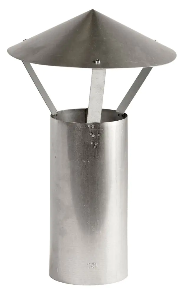 FireFix Regenhut Ø 120 mm, 42 cm, verzinkt