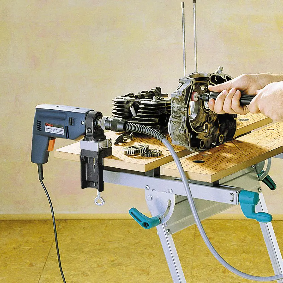 Wolfcraft Kombihalter für Bohrmaschine Wolfcraft Kombihalter für Bohrmaschine