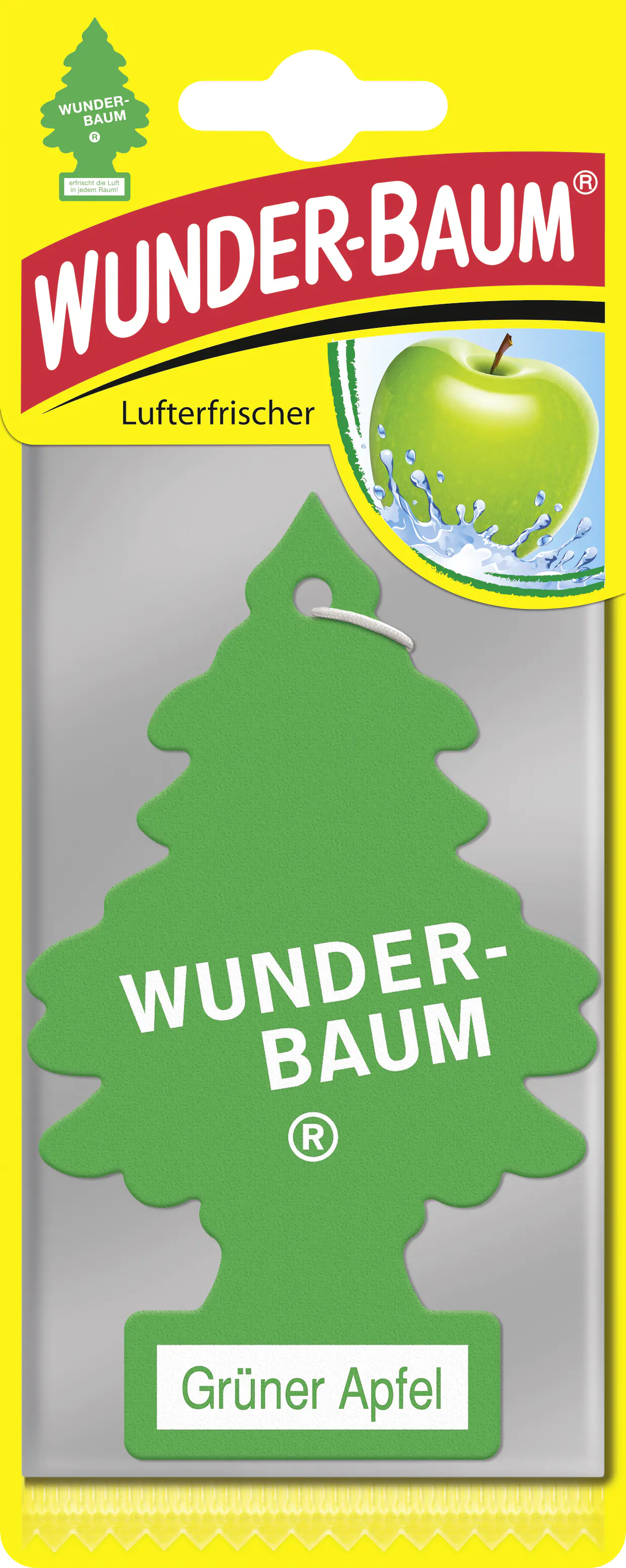 Wunderbaum Papierlufterfrischer Grüner Apfel