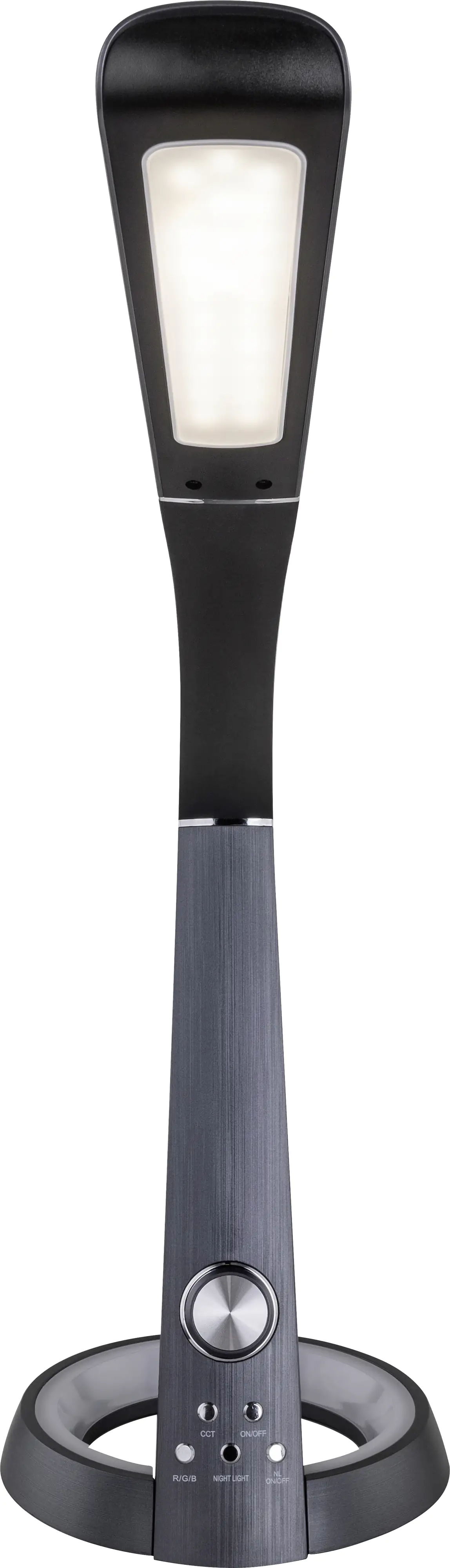 Globo LED Tischleuchte Mitti Nachtlicht schwarz dimmbar USB-Charger