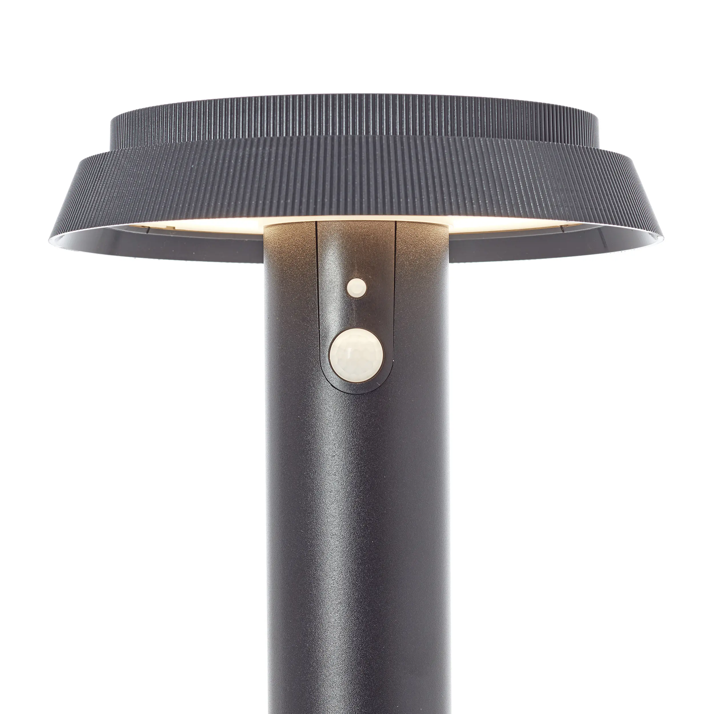 Brilliant Solar-Außenstehleuchte Alvero 4W warmweiß Bewegungsmelder