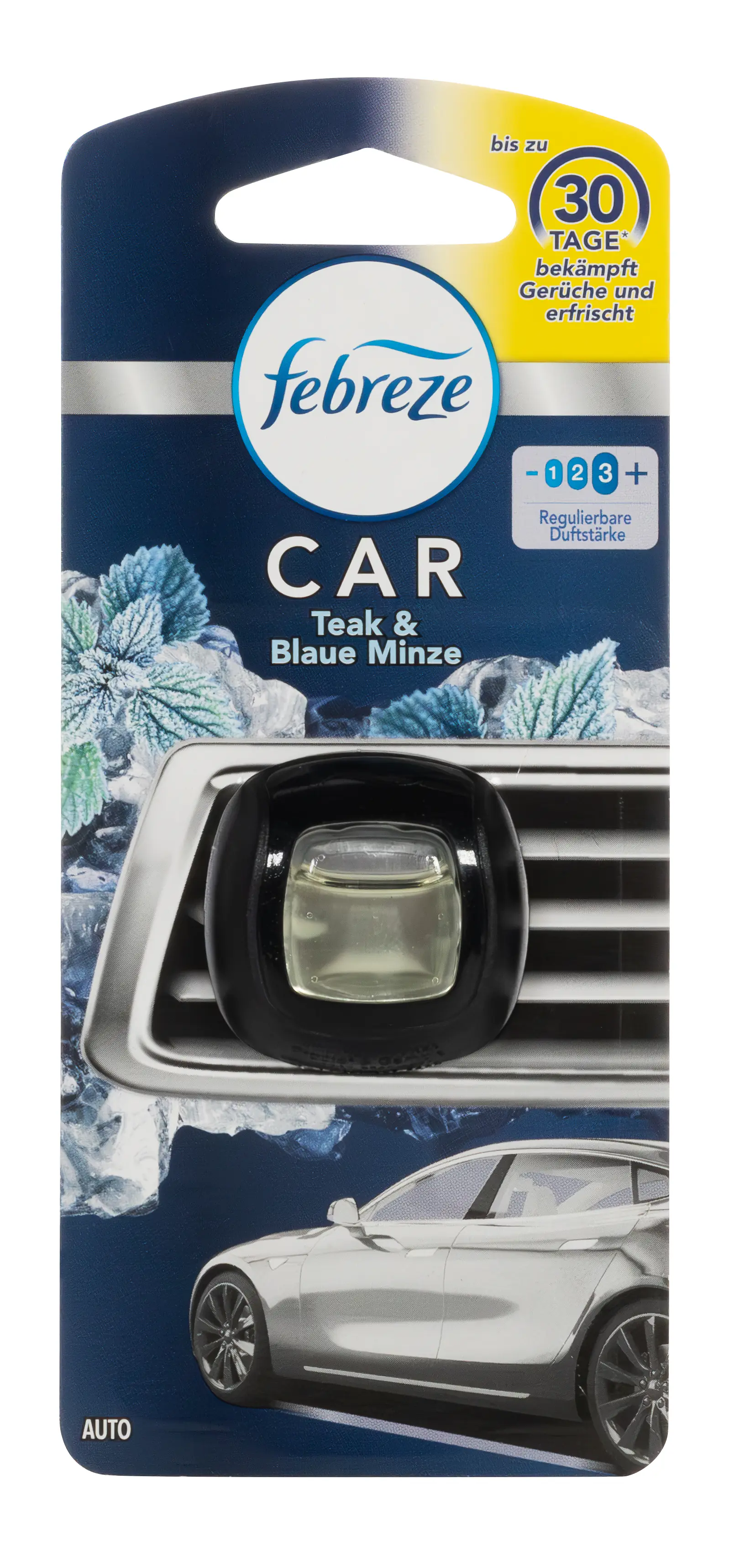 airflair Lufterfrischer Clip Febreze Car Teak & Blaue Minze airflair Lufterfrischer Clip Febreze Car Teak & Blaue Minze