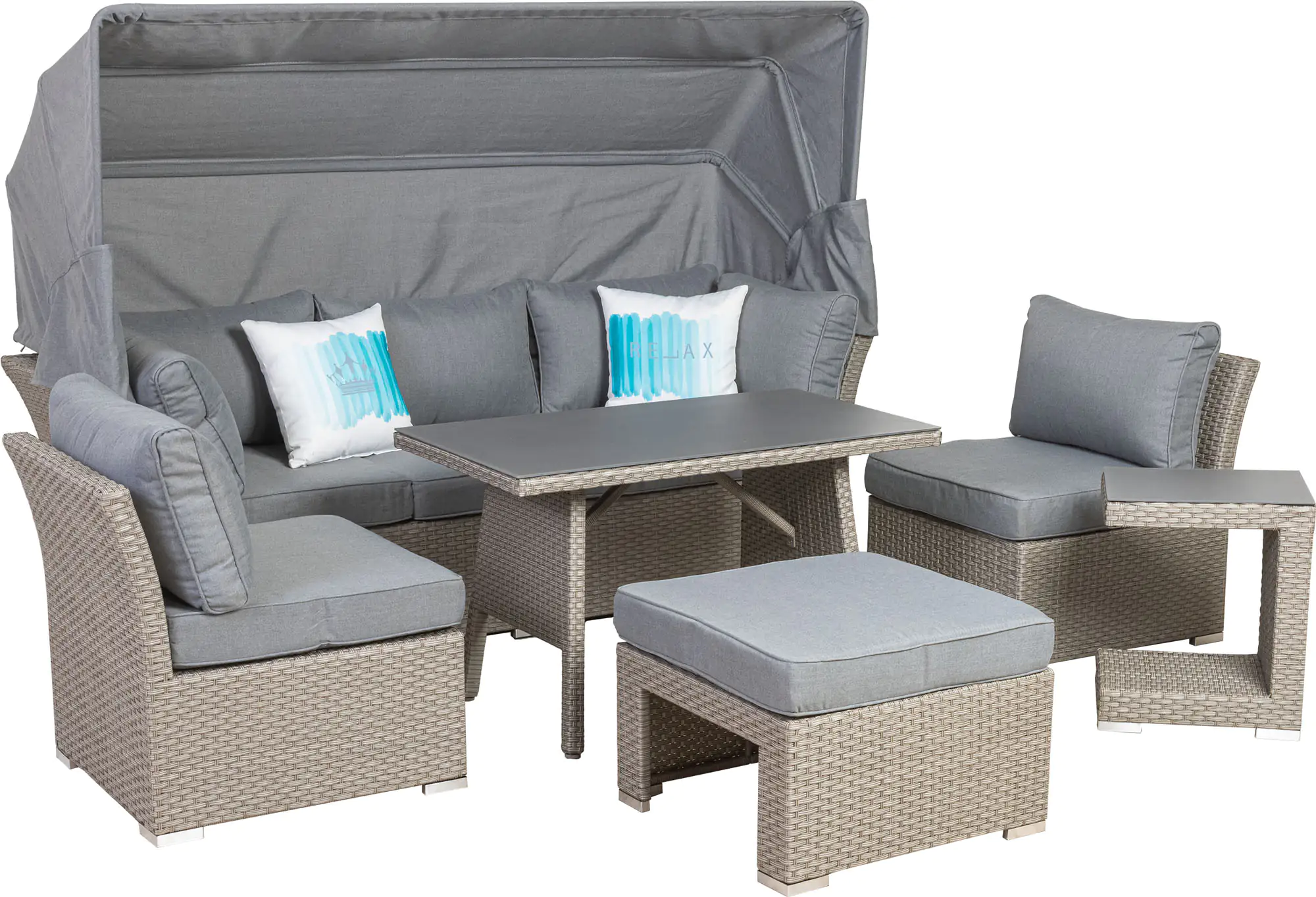 Primaster Dining Lounge Möbelset Torreon Relax, variabel stellbar Primaster Dining Lounge Möbelset Torreon Relax, variabel stellbar