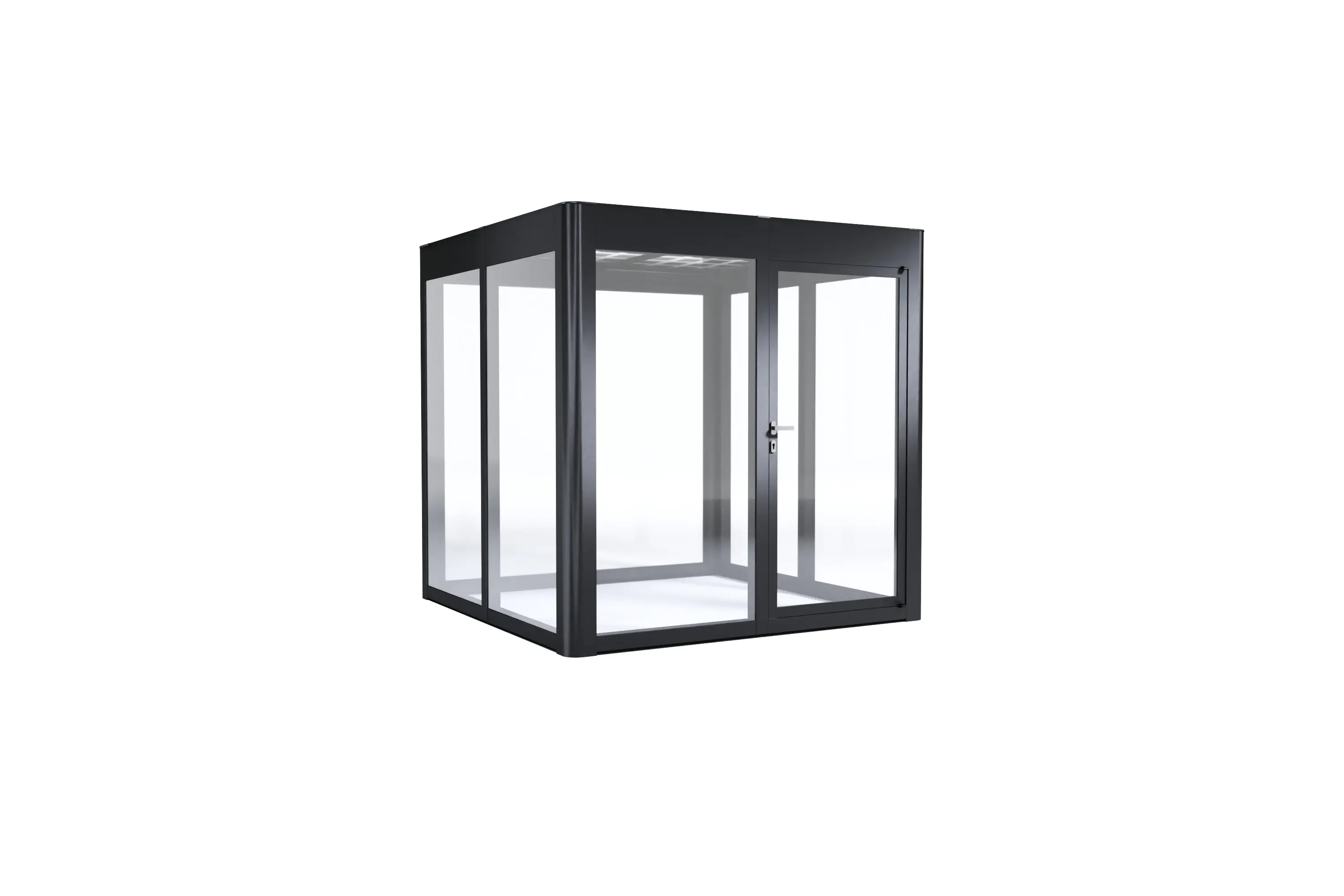 SunElements SunGarden Gartenhaus Energy 2.2 233 x 233 cm anthrazit-metallic