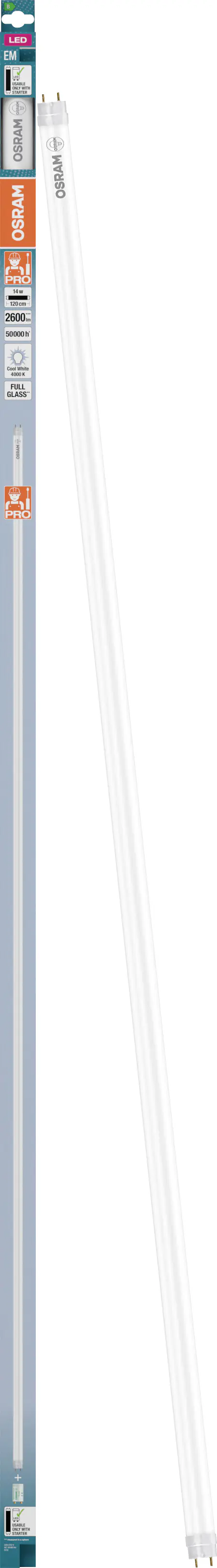 Osram LED Röhre 120 cm G13 14 W kaltweiß
