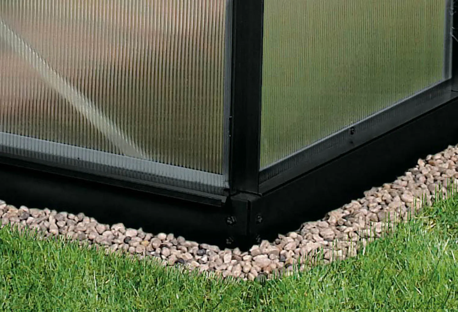 Vitavia Fundamentrahmen 11500 254 x 441 cm schwarz 6 cm hoch