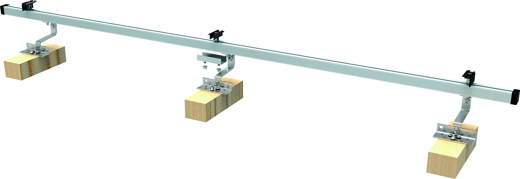 Schwaiger Montage Set für 2 Module Dach-Ziegel Montage Set für Ziegel Schwaiger Montage Set für 2 Module Dach-Ziegel Montage Set für Ziegel