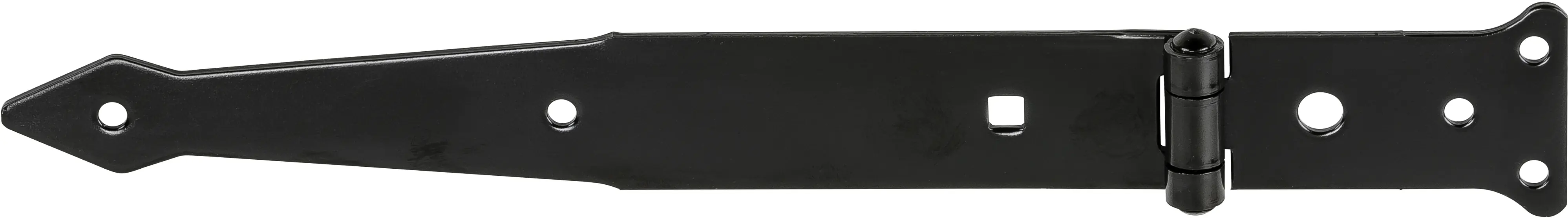 Vormann Werfgehänge für Torbeschlag Stahl 25 x 3,5 cm schwarz 