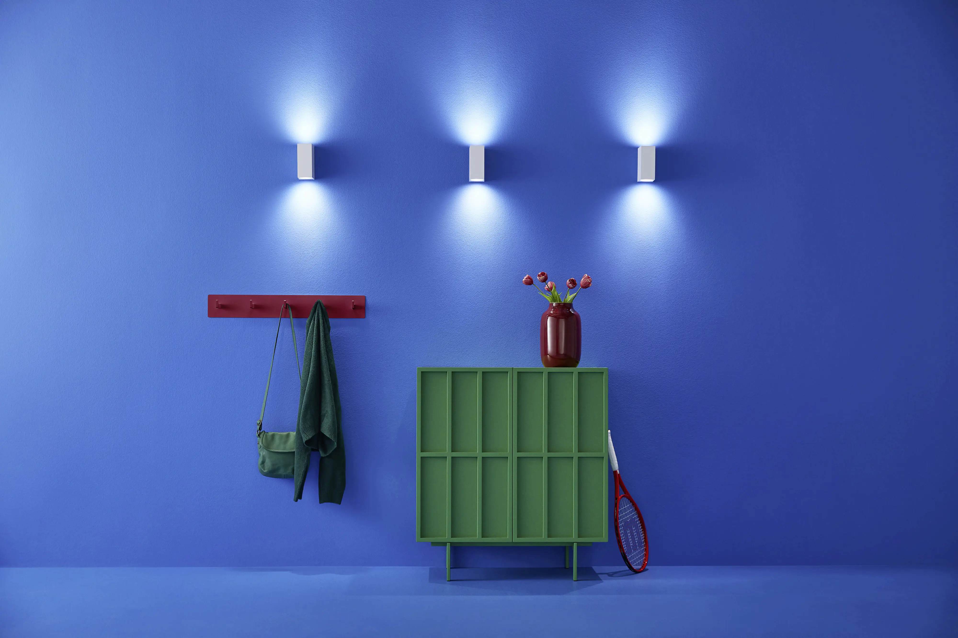 Wiz LED-Wandleuchte Up and Down 5W RGB weiß