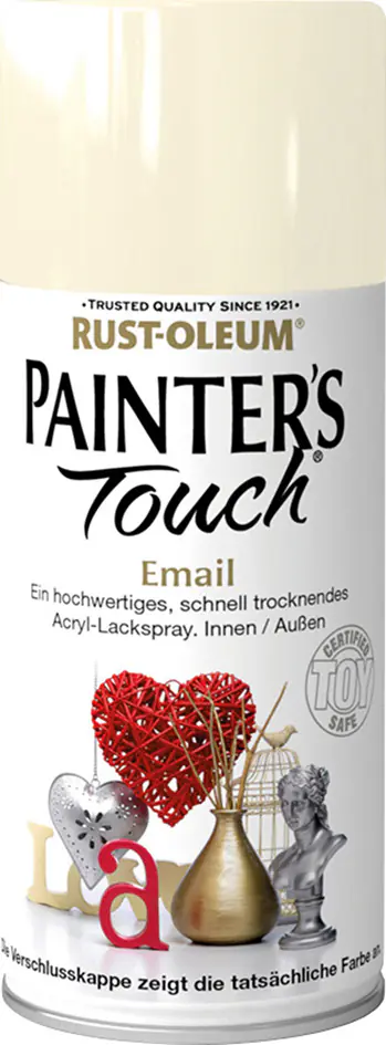 Rust-Oleum Acryl Lackspray 150 ml gloss altweiß
