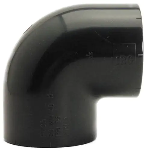 Setma PVC-Klebe-Winkel 90°/Ø 3,2 cm/grau Setma PVC-Klebe-Winkel 90°/Ø 3,2 cm/grau
