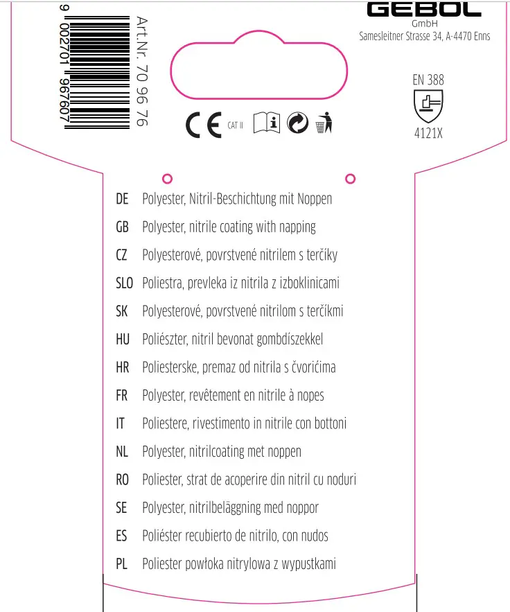 Handschuh Multi Flex Eco