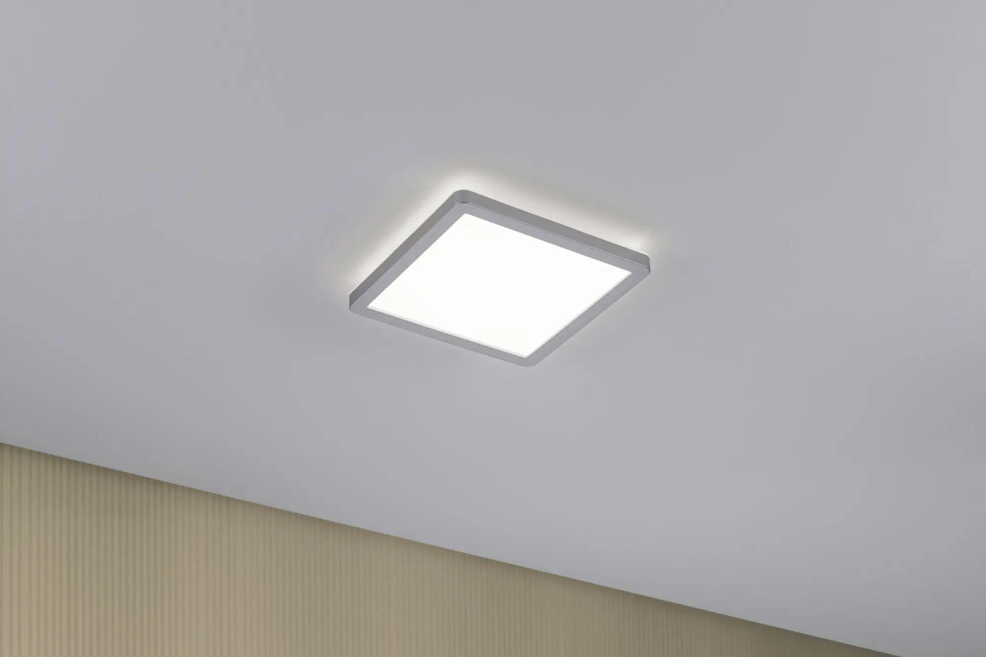 Paulmann LED Panel Atria Shine chrom-matt 19 x 19 cm neutralweiß