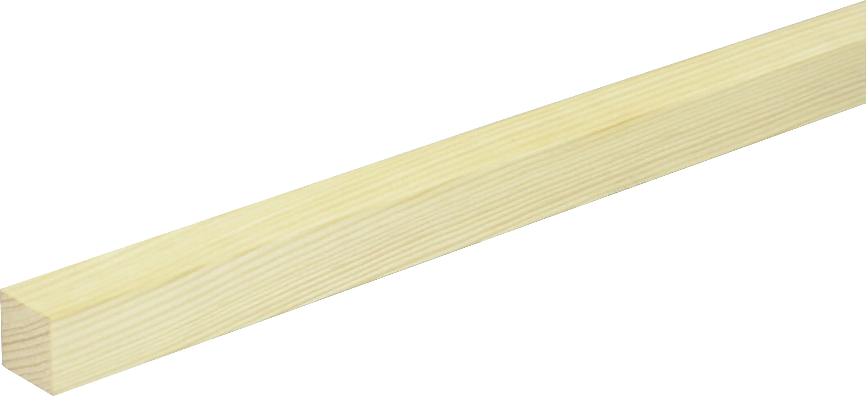 FN Neuhofer Flachleiste 100 cm 20 x 20 mm Fichte/Kiefer